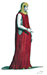 Vignettte de la Cotte-hardie portée par une bourgeoise du 10ème siècle - Reproduction © Norbert Pousseur